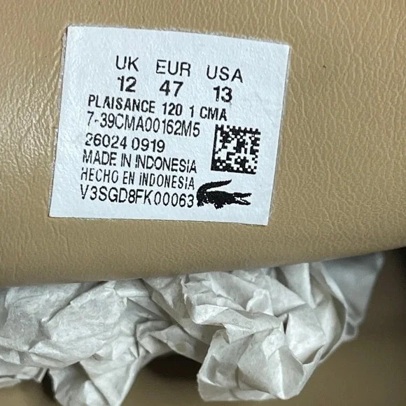 Lacoste Mens Navy Suede Driving Loafer Shoes Mocassin Style Slip On Size 13 - Picture 5 of 7